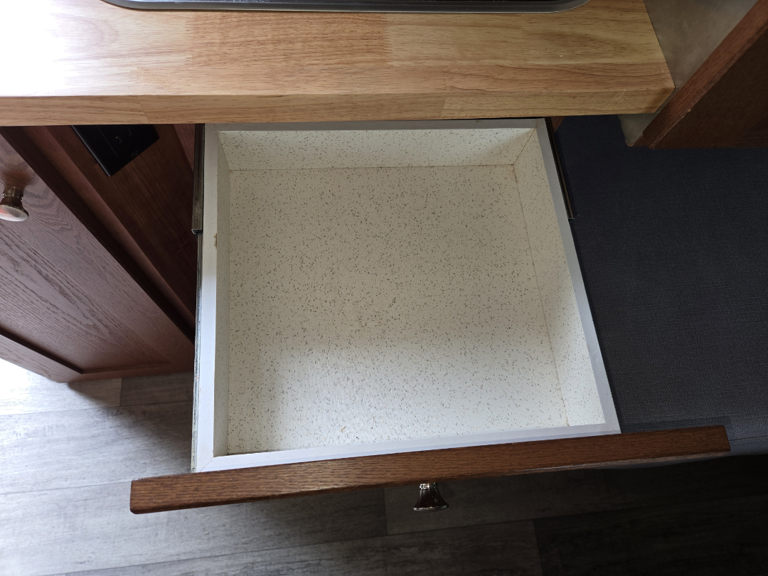 Drawer under Stove