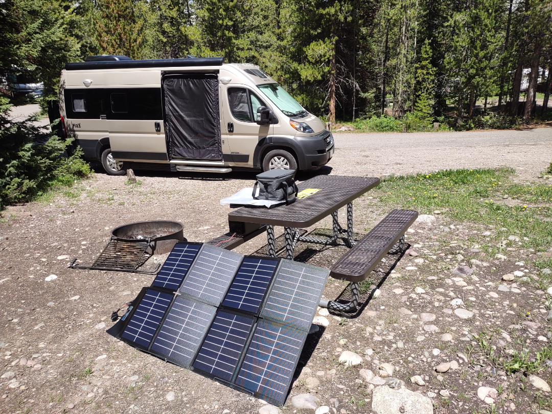 Extra Solar and Battery Setup